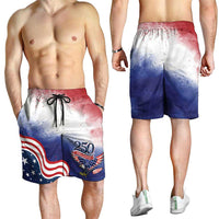 USA 250 Years of Freedom Shorts for Men American Patriotic