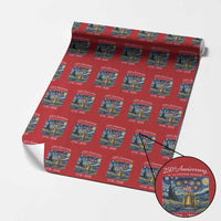 USA 250th Anniversary Wrapping Paper Roll Liberty Bell 1776–2026 Patriotic American Flag Starry Night