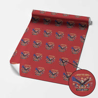 USA 250th Anniversary Eagle Wrapping Paper Roll 4th July Independence Day Patriotic USA Flag