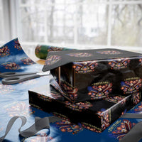 USA 250th Anniversary Eagle Wrapping Paper Roll 4th July Independence Day Patriotic USA Flag