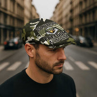 USA 250th Anniversary Jeff Hat Eagle Camouflage Zipper Stylized