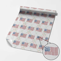 USA But In A Liberal Way 4th of July Wrapping Paper Roll Feminist Women's Rights Freedom