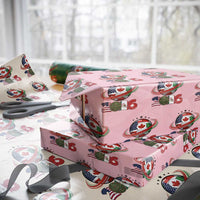 USA Mexico Canada Wrapping Paper Roll 2026 Football Fan Gift