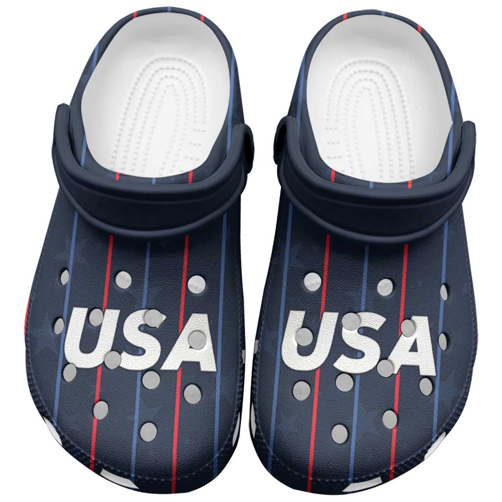USA Soccer 2026 Clogs Shoes Stars and Stripes Take the Field