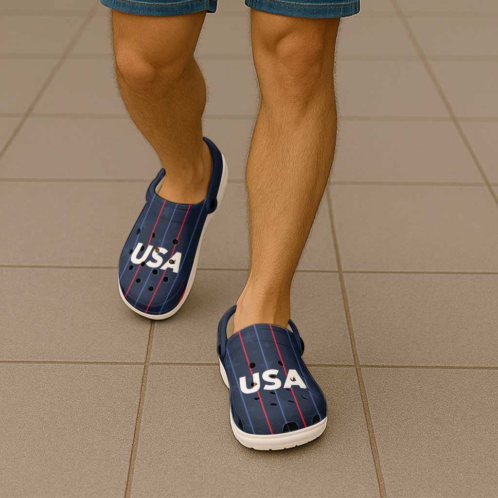 USA Soccer 2026 Clogs Shoes Stars and Stripes Take the Field