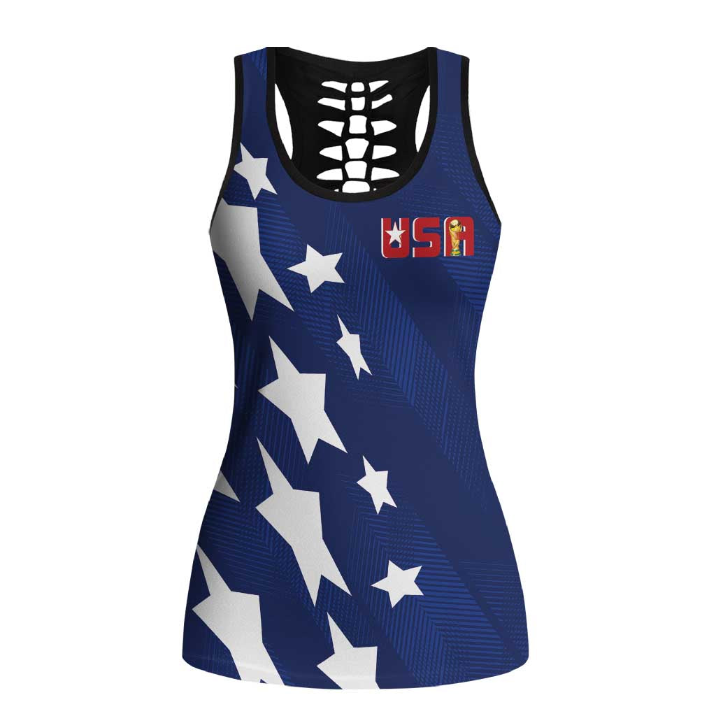 USA Soccer Vintage 1994 Inspired Hollow Tank Top - Wonder Print Shop