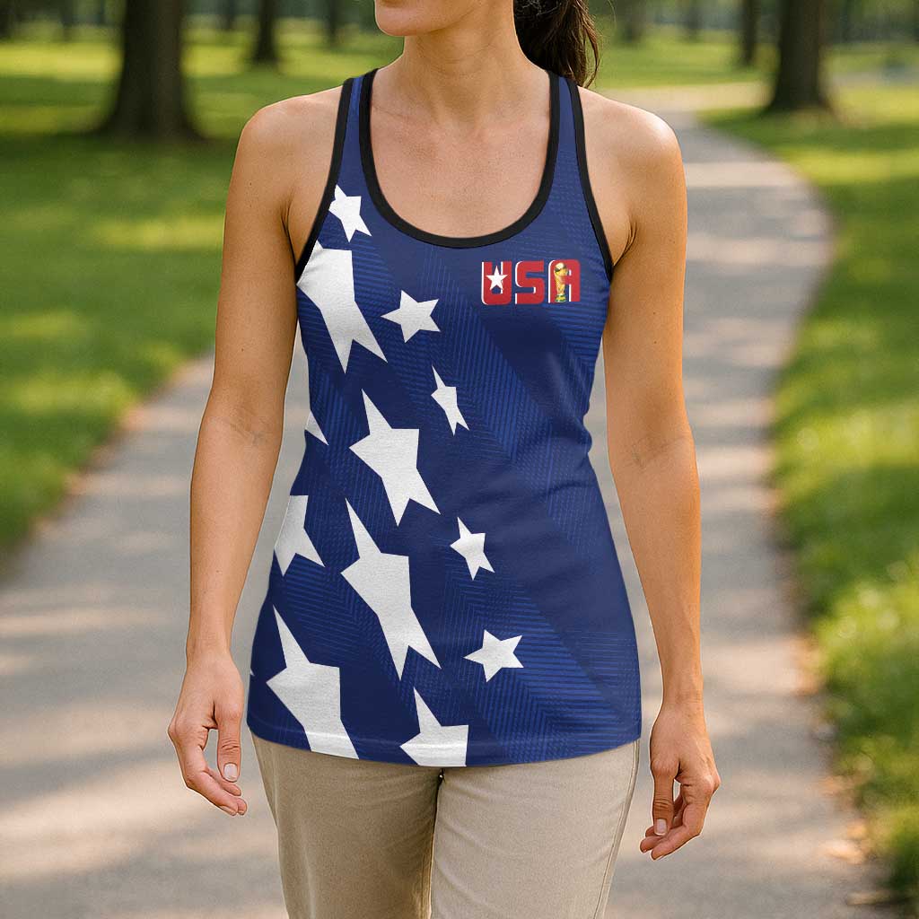 USA Soccer Vintage 1994 Inspired Hollow Tank Top - Wonder Print Shop
