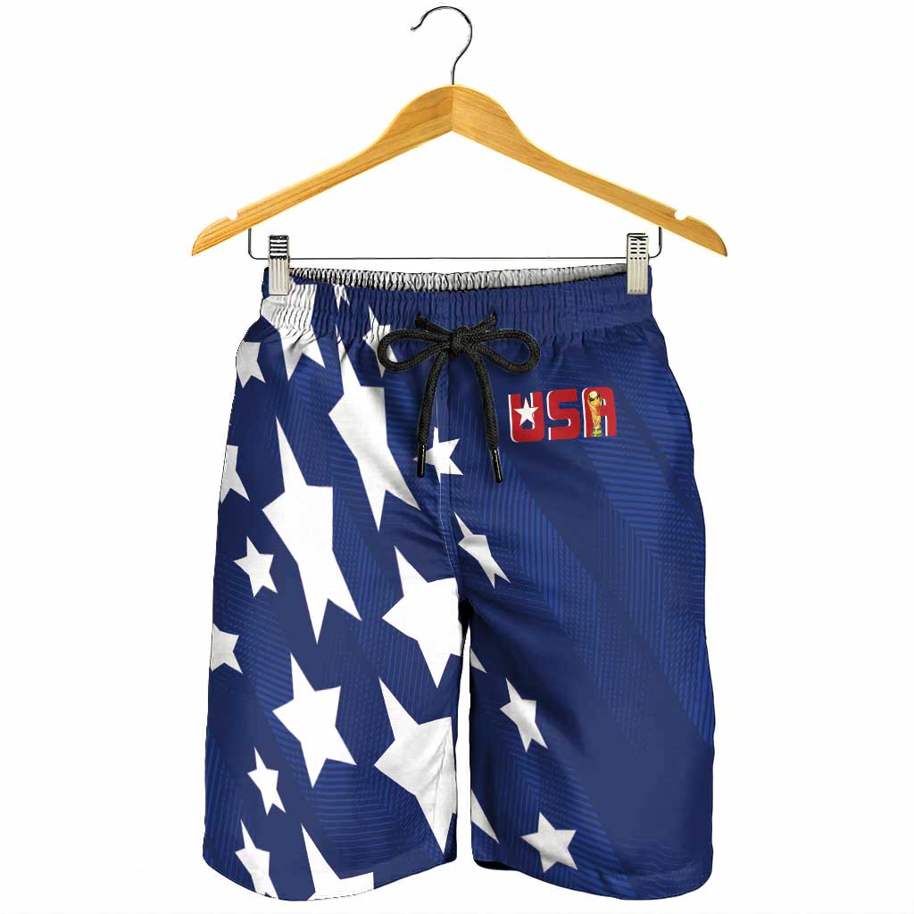 USA Soccer Vintage 1994 Inspired Shorts for Men - Wonder Print Shop
