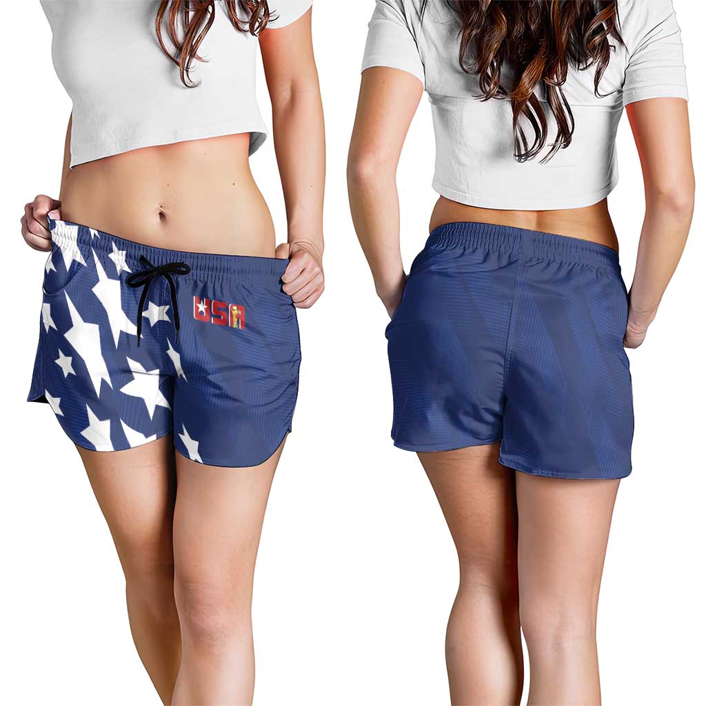 USA Soccer Vintage 1994 Inspired Shorts for Women - Wonder Print Shop