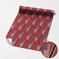 USA Trinidad and Tobago Wrapping Paper Roll Retro Vintage American Trini Pride Flag