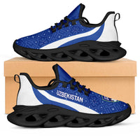 Uzbekistan 2026 Football Clunky Sneakers Go White Wolves Curve Stylized - Wonder Print Shop