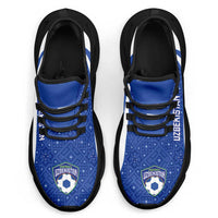 Uzbekistan 2026 Football Clunky Sneakers Go White Wolves Curve Stylized - Wonder Print Shop