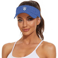 Uzbekistan 2026 Football Sun Visor Cap Go White Wolves
