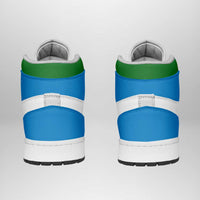 Uzbekistan High Sneakers AJ1 Classic National Flag Style - Wonder Print Shop