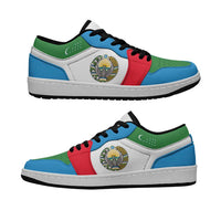 Uzbekistan Low Sneakers Classic National Flag Style - Wonder Print Shop