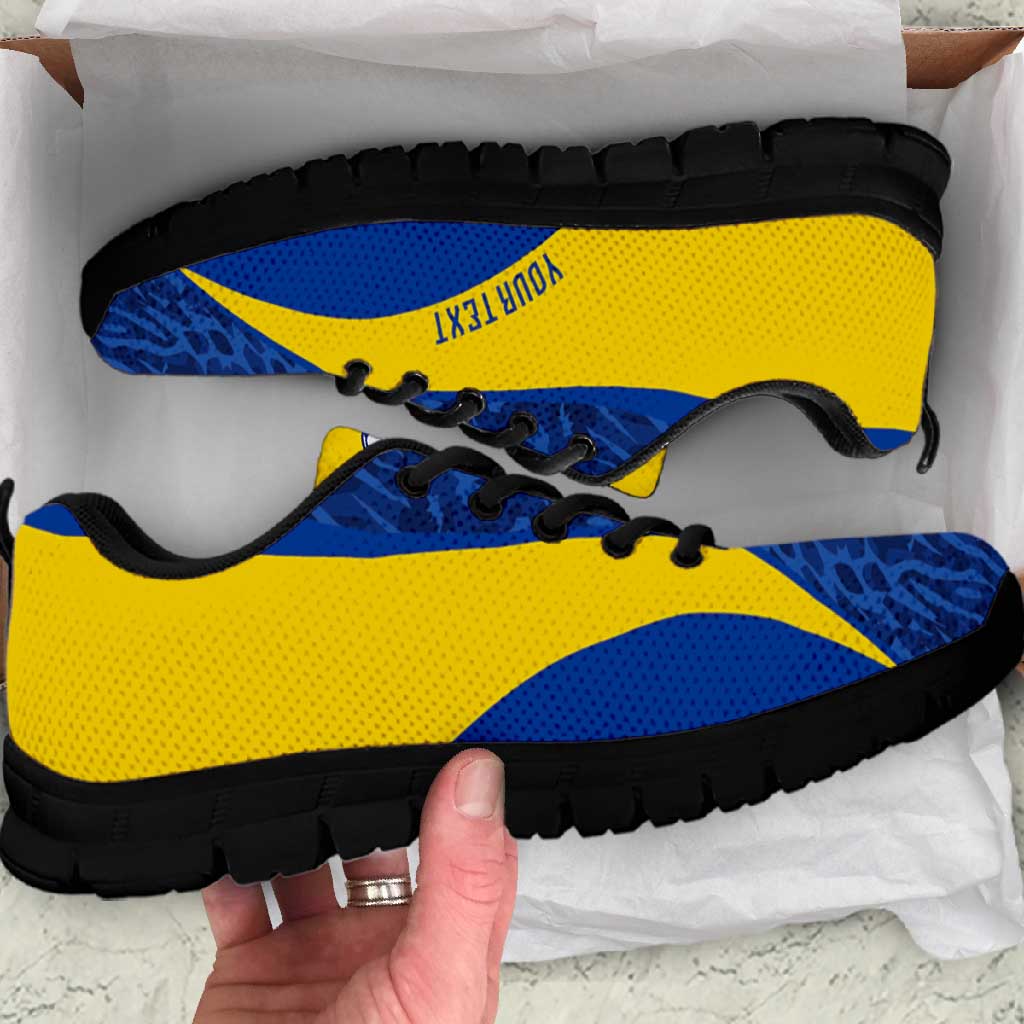 Vai Dar Brasil Personalized Sneakers Brasil Rumo ao Hexa Football Supporter