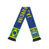 Vai Dar Brasil Personalized Soccer Scarf Brasil Rumo ao Hexa Football Supporter