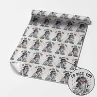 Valentine Racoon Trash Panda Wrapping Paper Roll I Would Pick You Over Trash