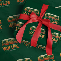 Van Life Wrapping Paper Roll Retro Camping RV Motorhome Travel Vacation Gift - Wonder Print Shop