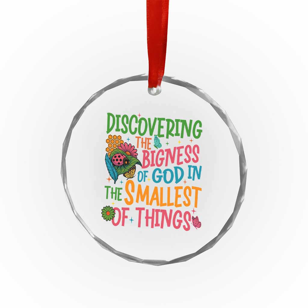 VBS 2025 Insects Adventure Crystal Glass Ornament Discovering the Bigness of God in the Smallest of Things TS02