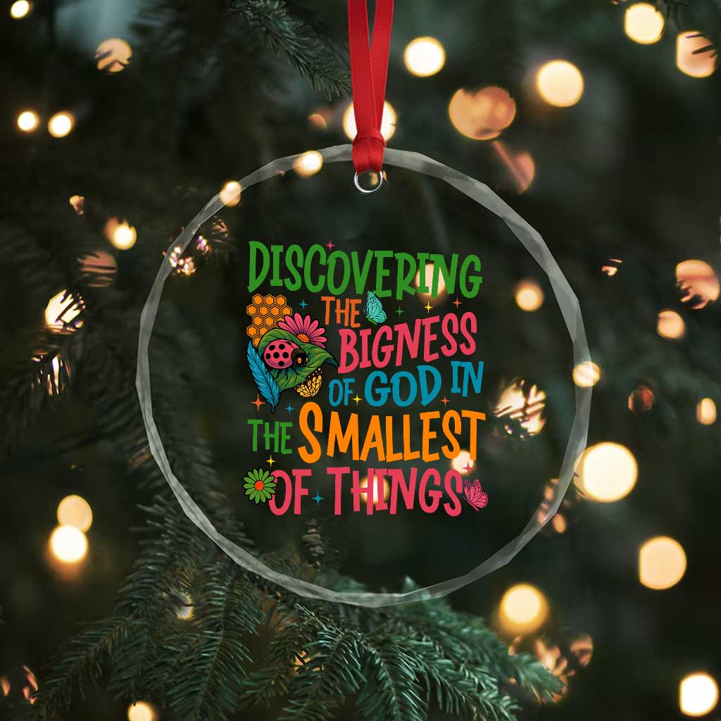 VBS 2025 Insects Adventure Crystal Glass Ornament Discovering the Bigness of God in the Smallest of Things TS02