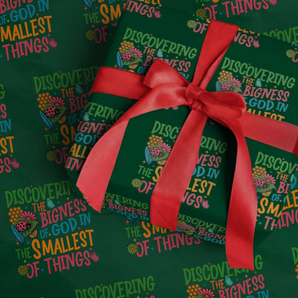 VBS 2025 Insects Adventure Wrapping Paper Roll Discovering the Bigness of God in the Smallest of Things - Wonder Print Shop