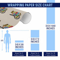 VBS 2025 Wrapping Paper Roll Magnified Vacation Bible School Butterfly VBS Team - Wonder Print Shop