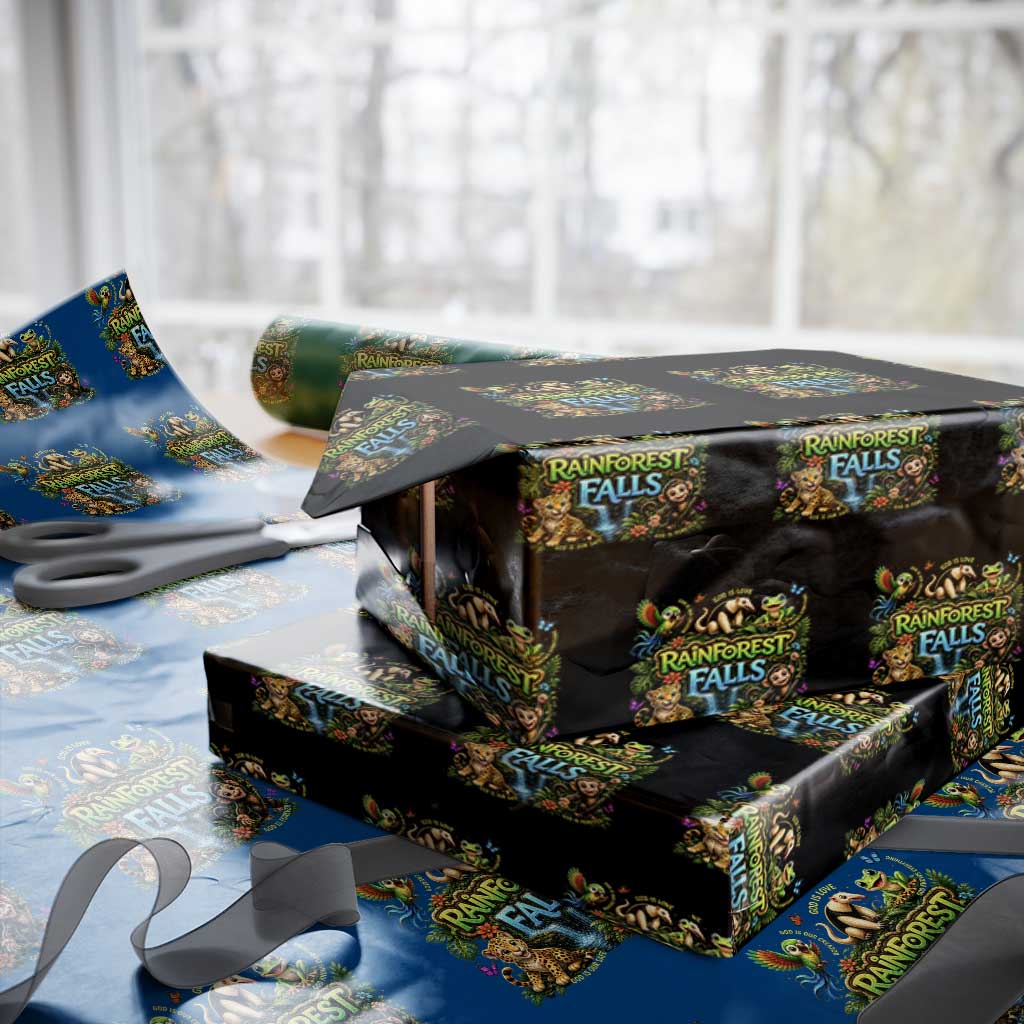 VBS 2026 Wrapping Paper Roll Rainforest Falls Exploring The Nature of God VBS 2026