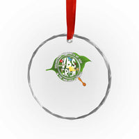 VBS Crew 2025 Crystal Glass Ornament Magnified Discovering The Bigness Of God In The Smallest Of Things - Wonder Print Shop