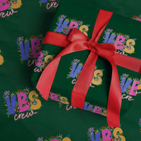 VBS Crew 2025 Wrapping Paper Roll Magninfied Vacation Bible School Adventure - Wonder Print Shop