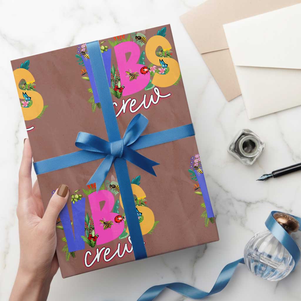 VBS Crew 2025 Wrapping Paper Roll Magninfied Vacation Bible School Adventure - Wonder Print Shop