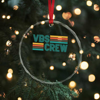 VBS Crew Crystal Glass Ornament Vacation Bible School Church Camp Retro Vintage - Wonder Print Shop
