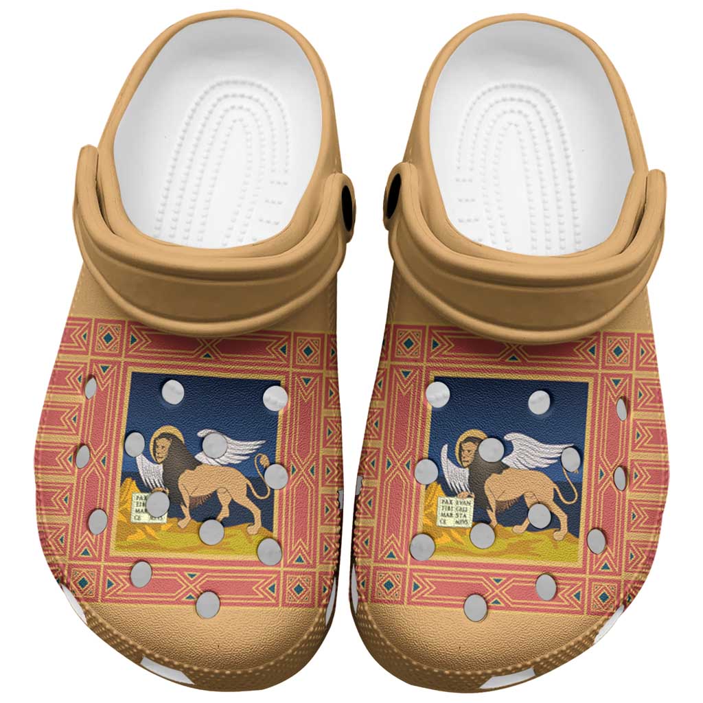 Veneto Italy Clogs Shoes Flag Color Inspiration - Wonder Print Shop