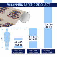 Venezuela 2026 Champions Wrapping Paper Roll Baseball Fan Pride
