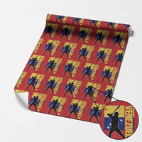 Venezuela Baseball Pride Vintage Flag Wrapping Paper Roll Venezuelan Sports Fan Gift for Latino Beisbol Lovers
