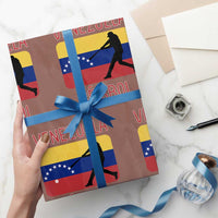 Venezuela Beisbol Flag Wrapping Paper Roll Venezuelan Baseball Pride Latino Sports Fans