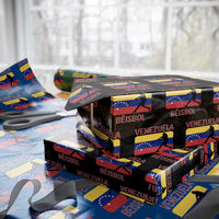 Venezuela Beisbol Flag Wrapping Paper Roll Venezuelan Baseball Pride Latino Sports Fans