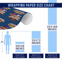 Venezuela Champions 2026 Baseball Lover Venezuelan Flag Wrapping Paper Roll