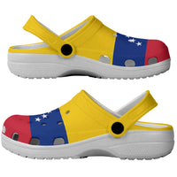 Venezuela Clogs Shoes Heritage Palette Flag-Inspired - Wonder Print Shop