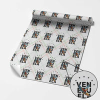 Venezuela Pride Flying Macaw Wrapping Paper Roll Ara Macao Guacamaya Venezuelan Pride Tropical Bird