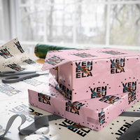 Venezuela Pride Flying Macaw Wrapping Paper Roll Ara Macao Guacamaya Venezuelan Pride Tropical Bird