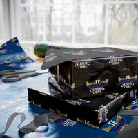 Venezuelan Pride Wrapping Paper Roll Te Quiero Libre Venezuela Flag Wings - Wonder Print Shop