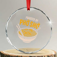 Vietnamese Pho Crystal Glass Ornament Funny Vietnam Foodie Food Humor