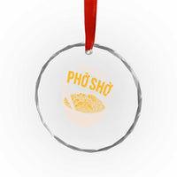 Vietnamese Pho Crystal Glass Ornament Funny Vietnam Foodie Food Humor