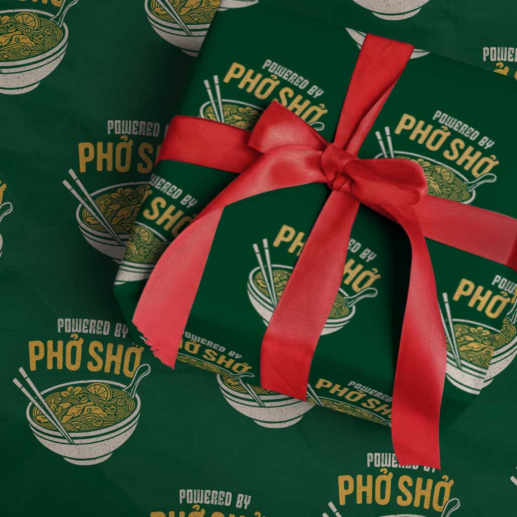 Vietnamese Pho Wrapping Paper Roll Funny Vietnam Foodie Food Humor