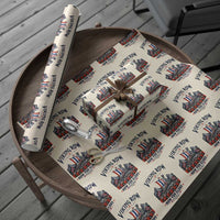 Viking Row Ro Ro Norway Norge Norwegian Flag Wrapping Paper Roll Row For Glory Norway Together As One Retro Football Fans