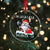 Viking Xmas Crystal Glass Ornament Fa La La La Valhalla La Viking Santa Gnome - Wonder Print Shop