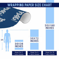 Vintage 1946 Legend Wrapping Paper Roll 80th Birthday Gifts Special Milestone