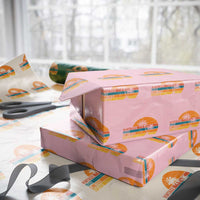 Vintage 1946 Limited Edition Wrapping Paper Roll Retro Sunset 80th Birthday 80 Year Old Gifts