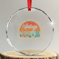 Vintage 2008 18th Birthday Gifts Crystal Glass Ornament Limited Edition 18 Year Old Bday